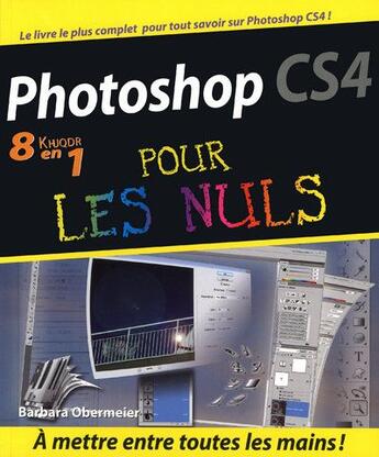 Couverture du livre « Photoshop CS4 ; 8 en 1 » de Barbara Obermeier aux éditions First Interactive