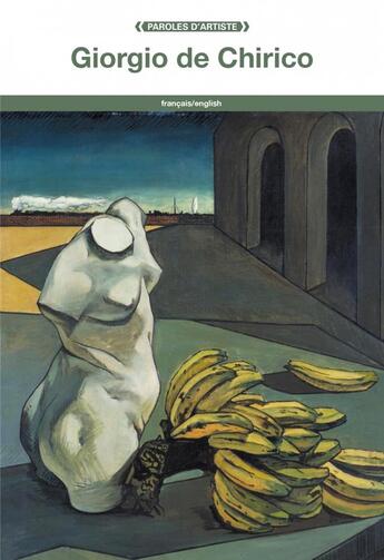 Couverture du livre « Giorgio de Chirico » de Giorgio De Chirico aux éditions Fage