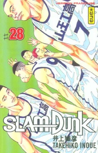 Couverture du livre « Slam dunk Tome 28 » de Takehiko Inoue aux éditions Kana