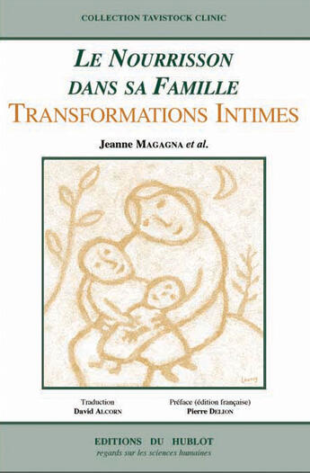 Couverture du livre « Le nourrisson dans sa famille ; transformations intimes » de Jeanne Magagna aux éditions Hublot