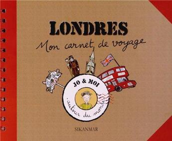 Couverture du livre « Londres ; mon carnet de voyage (3e édition) » de Eglantine Bonetto et Marica Jaubert aux éditions Sikanmar