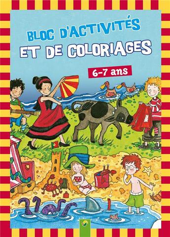 Couverture du livre « Bloc d'activités et de coloriages » de  aux éditions Schwager & Steinlein