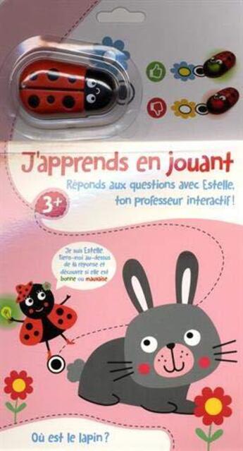 Couverture du livre « J'apprends en jouant ; où est le lapin ? » de  aux éditions Yoyo Books