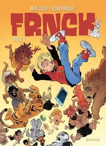 Couverture du livre « Frnck : Intégrale vol.1 » de Olivier Bocquet et Brice Cossu aux éditions Dupuis