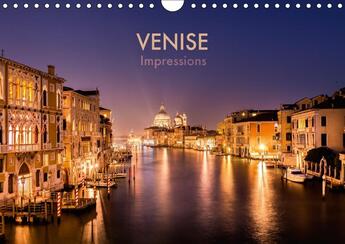 Couverture du livre « Venise impressions calendrier mural 2018 din a4 horizontal - voyage photographique a traver » de Ressl B aux éditions Calvendo