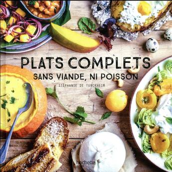 Couverture du livre « 100 diners complets sans viande » de Beena Paradin aux éditions Hachette Pratique