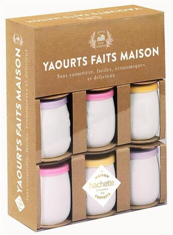 Couverture du livre « Yaourts faits maison » de  aux éditions Hachette Pratique