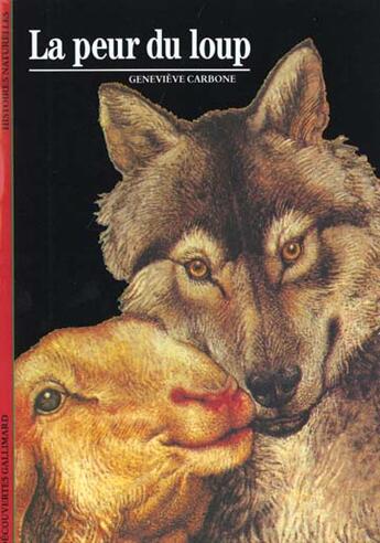 Couverture du livre « La peur du loup » de Genevieve Carbone aux éditions Gallimard