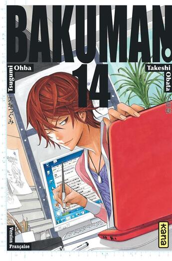 Couverture du livre « Bakuman Tome 14 » de Takeshi Obata et Tsugumi Ohba aux éditions Kana