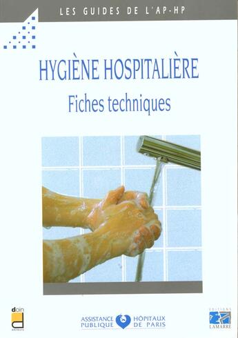 Couverture du livre « Hygiene hospitaliere fiche techniques » de Aphp aux éditions Doin