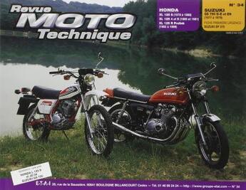 Couverture du livre « Rmt 34 honda xl 125 s-xr-xlr/suzuki gs 750 d-e-n » de Etai aux éditions Etai