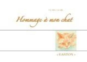 Couverture du livre « Hommage à mon chat » de Muriel Carel aux éditions Books On Demand