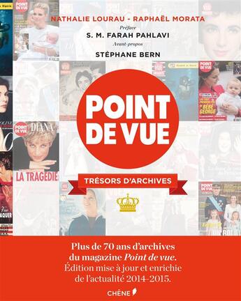 Couverture du livre « Point de vue ; trésors d'archives » de Raphael Morata et Nathalie Lourau aux éditions Chene