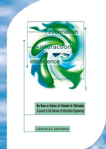 Couverture du livre « Information, interaction, intelligence » de  aux éditions Cepadues