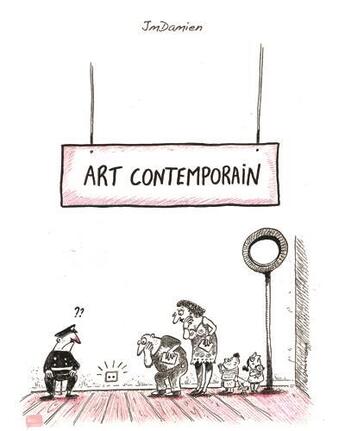 Couverture du livre « Art contemporain » de Jmdamien aux éditions Le Moule A Gaufres