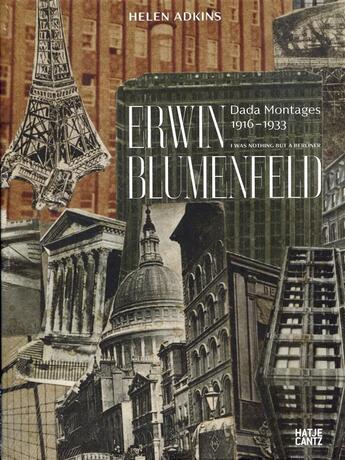 Couverture du livre « Erwin Blumenfeld Dada montages » de Adkins Helen aux éditions Hatje Cantz