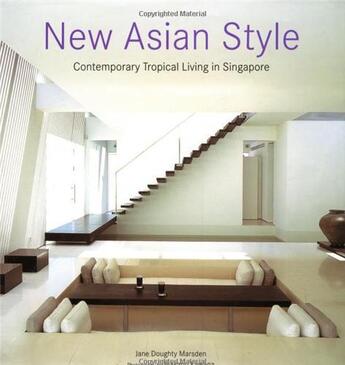 Couverture du livre « New asian style » de Marsden aux éditions Tuttle