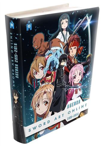 Couverture du livre « Sword art online ; agenda scolaire 2015/2016 » de Shingo Adachi aux éditions Ynnis