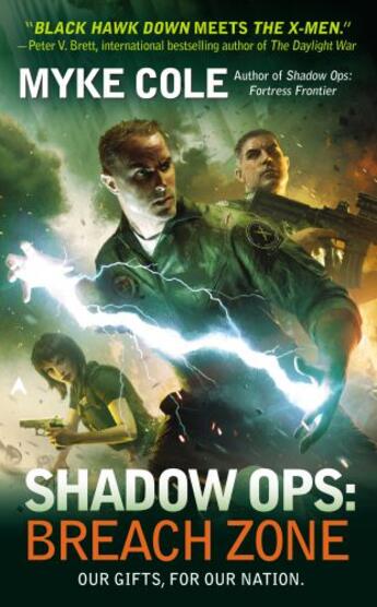 Couverture du livre « Shadow Ops: Breach Zone » de Cole Myke aux éditions Penguin Group Us