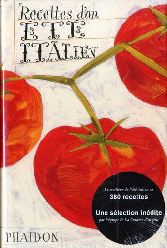 Couverture du livre « Recettes d'un été italien » de  aux éditions Phaidon