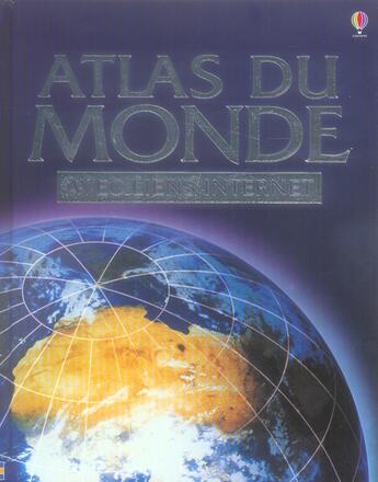 Couverture du livre « Atlas du monde avec liens internet » de Turnbull/Moncrieff aux éditions Usborne