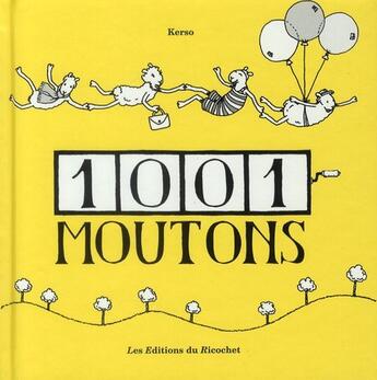 Couverture du livre « 1001 moutons » de Kerso aux éditions Ricochet