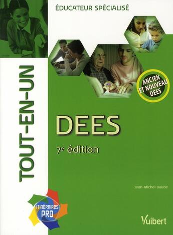 Couverture du livre « DEES tout en un (7e édition) » de Jean-Michel Baude aux éditions Vuibert