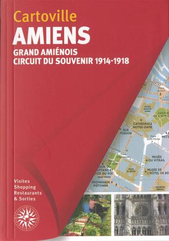 Couverture du livre « Amiens ; grand amienois, circuit du souvenir » de  aux éditions Gallimard-loisirs