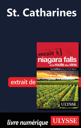 Couverture du livre « St. Catharines » de Collectif Ulysse aux éditions Ulysse