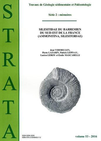 Couverture du livre « Silesitidae du Barrémien du Sud-Est de la France (Ammonitina, Silesitoidea) » de  aux éditions Dedale Editions