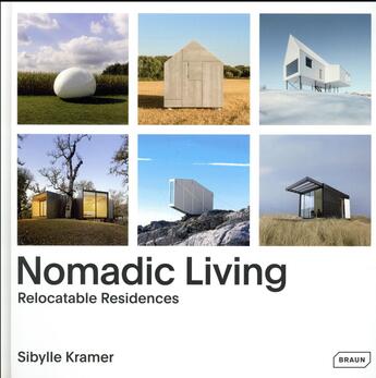 Couverture du livre « Nomadic living » de Sibylle Kramer aux éditions Braun