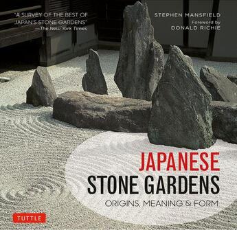 Couverture du livre « Japanese stone gardens ; origins, meaning & form » de  aux éditions Tuttle