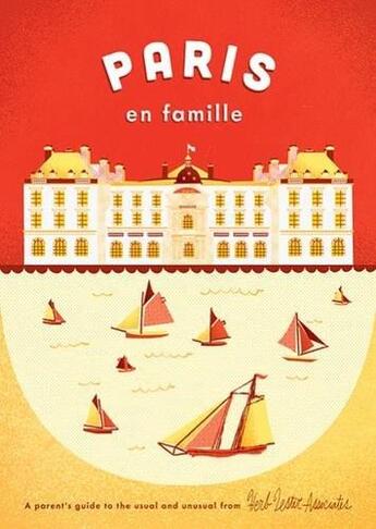 Couverture du livre « Paris en famille (folded map) » de  aux éditions Herb Lester