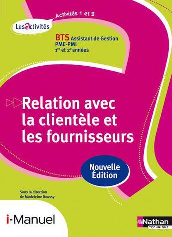 Couverture du livre « Activites 1/2 bts (les activites) licence numerique eleve i-manuel+ouvrage papier » de Doussy/Cayot/Richard aux éditions Nathan