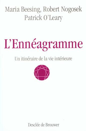 Couverture du livre « L'enneagramme (a.e.) » de Robert Nogosek aux éditions Desclee De Brouwer