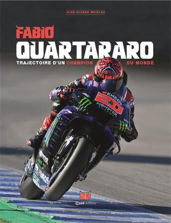 Couverture du livre « Fabio Quartararo ; la trajectoire du diable » de Jean-Aignan Museau aux éditions Casa