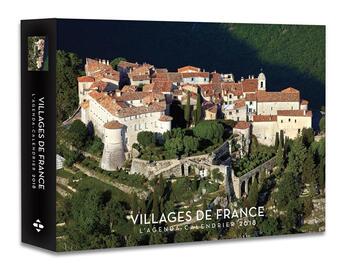 Couverture du livre « L'agenda-calendrier villages de France (édition 2018) » de  aux éditions Hugo Image