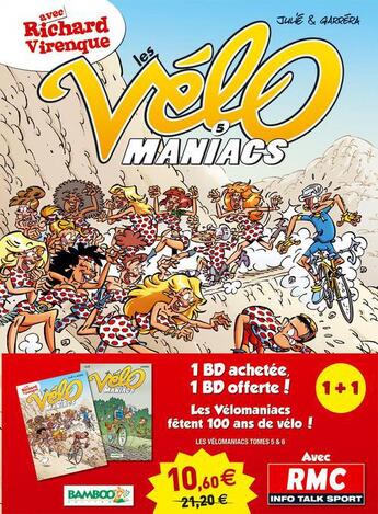 Couverture du livre « Les Vélo Maniacs Tome 5 » de Alain Julie et Jean-Luc Garrera aux éditions Bamboo