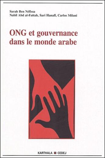 Couverture du livre « ONG et gouvernance dans le monde arabe » de  aux éditions Karthala