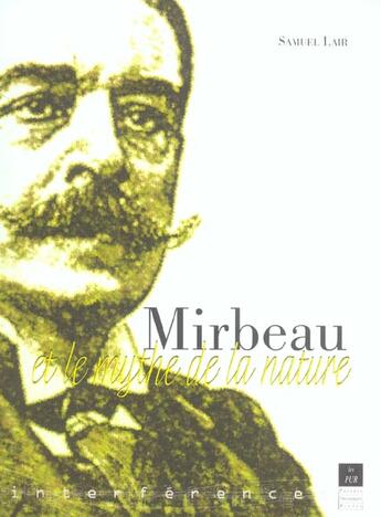 Couverture du livre « Mirbeau et le mythe de la nature » de Pur aux éditions Pu De Rennes