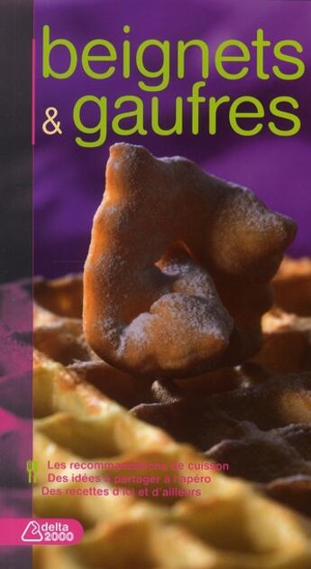 Couverture du livre « Beignets et gaufres » de  aux éditions Saep