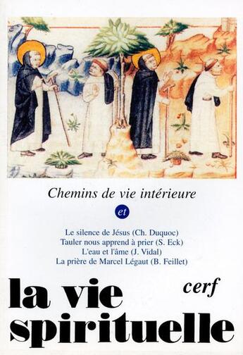 Couverture du livre « Chemins vie interieure vs727 » de La Vie Spirituelle aux éditions Cerf