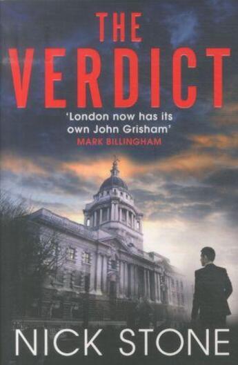 Couverture du livre « THE VERDICT » de Nick Stone aux éditions Little Brown Uk