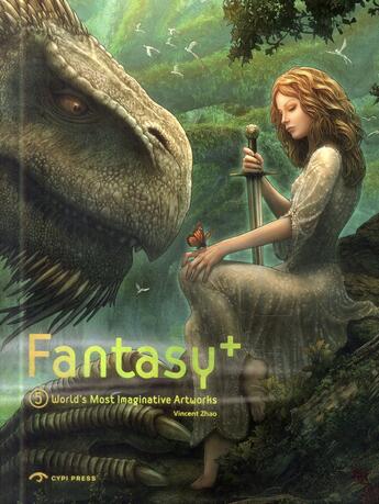 Couverture du livre « Fantasy t.5 ; world's most imaginative artworks » de Vincent Zhao aux éditions Cypi Press