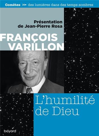 Couverture du livre « L'humilité de dieu » de Jean-Pierre Rosa et Breda-L aux éditions Bayard