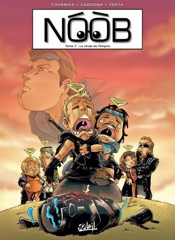 Couverture du livre « Noob t.7 ; la chute de l'empire » de Fabien Fournier et Philippe Cardona et Florence Torta aux éditions Soleil