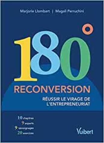 Couverture du livre « 180 reconversion » de Marjorie Llombart et Magali Perruchini aux éditions Vuibert