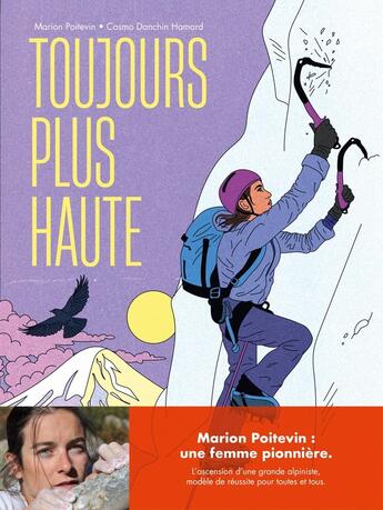 Couverture du livre « Toujours plus haute » de Marion Poitevin aux éditions Dessus Dessous