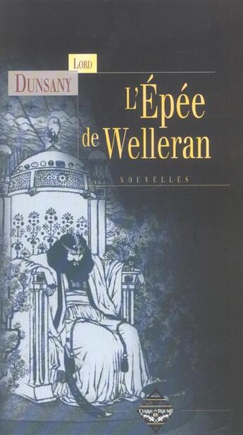 Couverture du livre « L'épée de Welleran » de Lord Dunsany aux éditions Terre De Brume