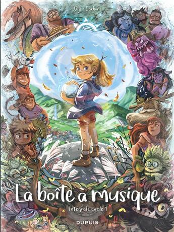 Couverture du livre « La boîte à musique : Intégrale vol.1 : Tomes 1 à 5 : cycle 1 » de Carbone et Gije aux éditions Dupuis